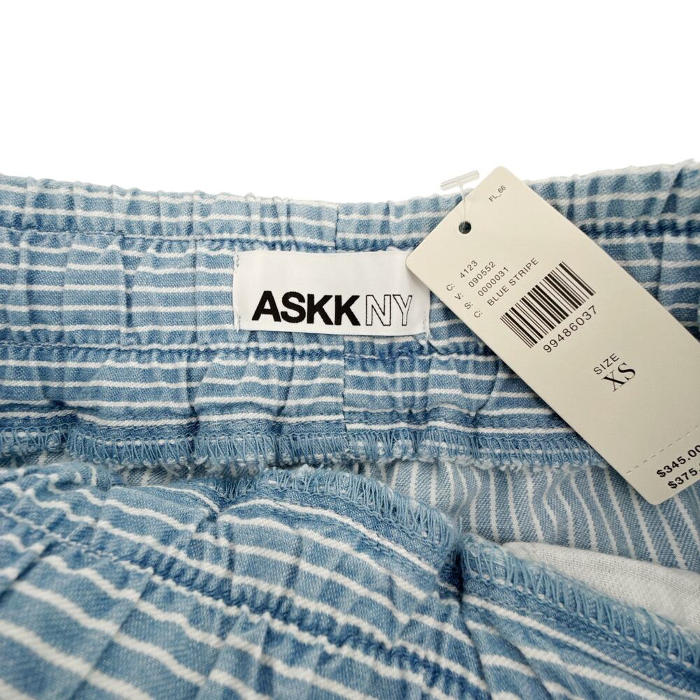 ASKK NY Cancun Pant in Blue Stripe XS - Picture 8 of 13
